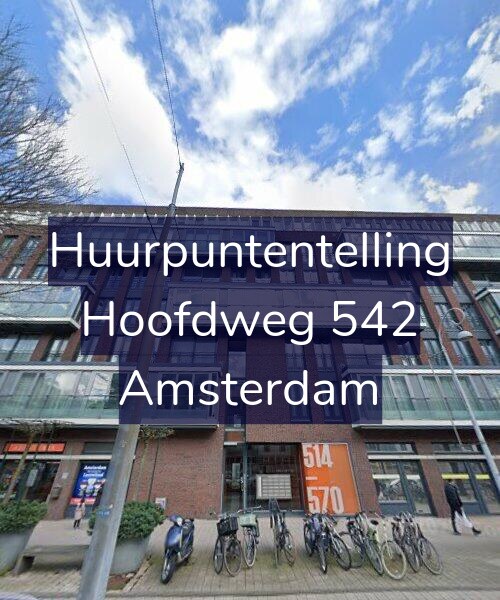 Foto gevel Huurpuntentelling voor Hoofdweg 542, Amsterdam