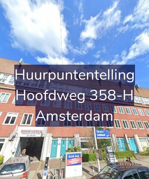 Foto gevel Huurpuntentelling voor Hoofdweg 358-H, Amsterdam