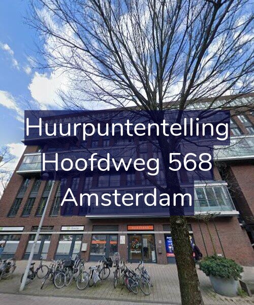 Foto gevel Huurpuntentelling voor Hoofdweg 568, Amsterdam