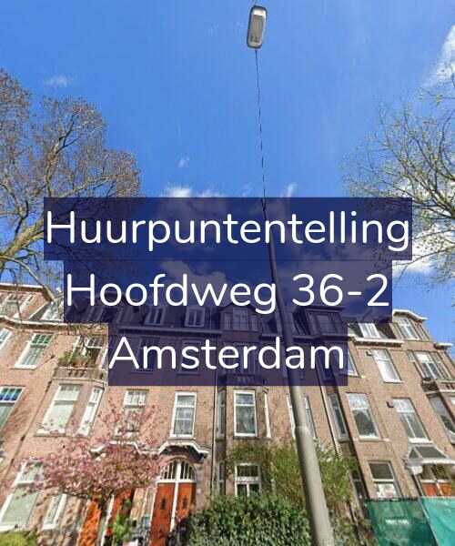 Foto gevel Huurpuntentelling voor Hoofdweg 36-2, Amsterdam