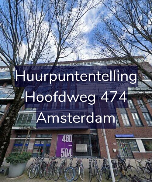 Foto gevel Huurpuntentelling voor Hoofdweg 474, Amsterdam