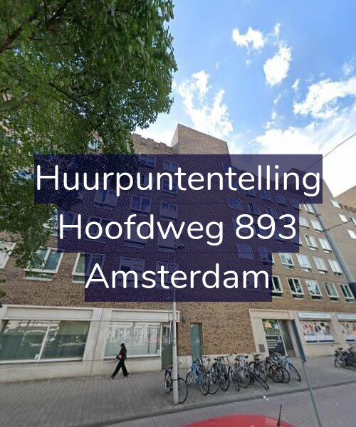 Foto gevel Huurpuntentelling voor Hoofdweg 893, Amsterdam