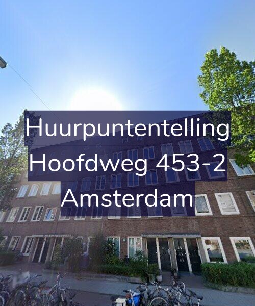 Foto gevel Huurpuntentelling voor Hoofdweg 453-2, Amsterdam