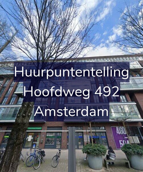 Foto gevel Huurpuntentelling voor Hoofdweg 492, Amsterdam