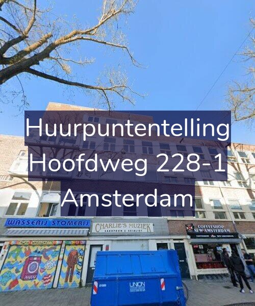 Foto gevel Huurpuntentelling voor Hoofdweg 228-1, Amsterdam