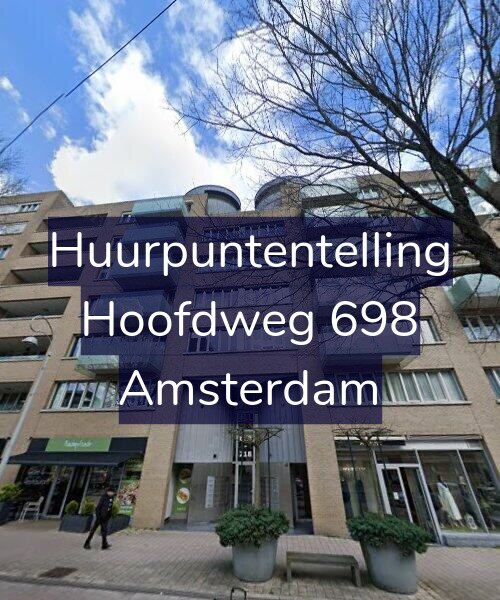 Foto gevel Huurpuntentelling voor Hoofdweg 698, Amsterdam