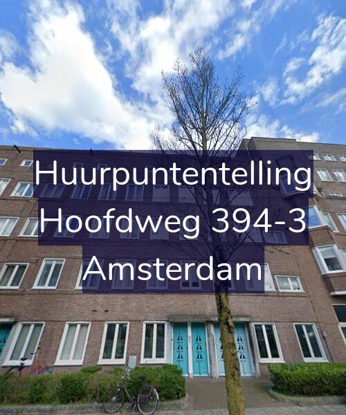 Foto gevel Huurpuntentelling voor Hoofdweg 394-3, Amsterdam