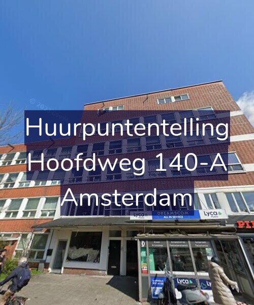 Foto gevel Huurpuntentelling voor Hoofdweg 140-A, Amsterdam