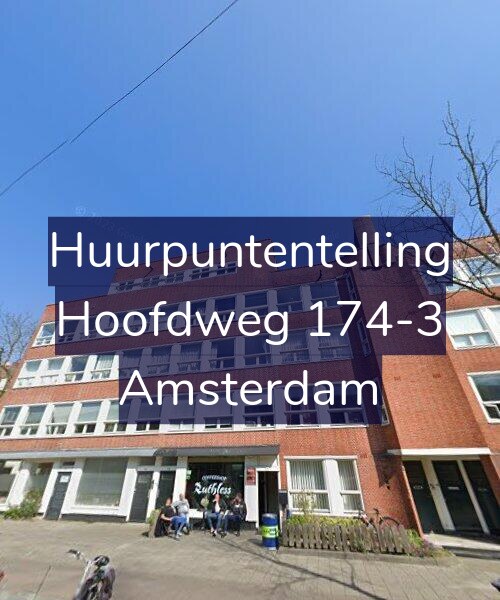 Foto gevel Huurpuntentelling voor Hoofdweg 174-3, Amsterdam