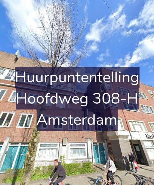 Foto gevel Huurpuntentelling voor Hoofdweg 308-H, Amsterdam