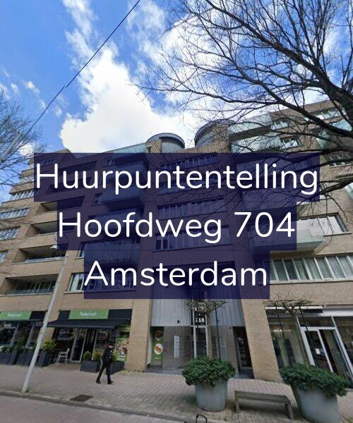 Foto gevel Huurpuntentelling voor Hoofdweg 704, Amsterdam