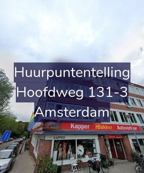 Foto gevel Huurpuntentelling voor Hoofdweg 131-3, Amsterdam