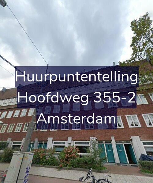 Foto gevel Huurpuntentelling voor Hoofdweg 355-2, Amsterdam