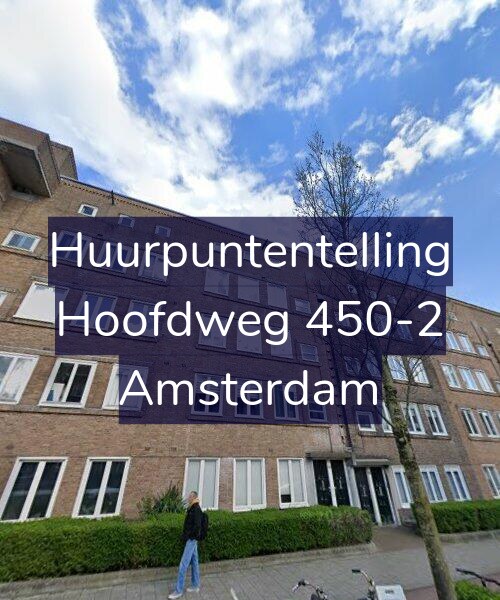 Foto gevel Huurpuntentelling voor Hoofdweg 450-2, Amsterdam