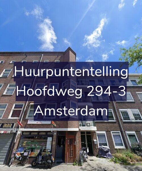 Foto gevel Huurpuntentelling voor Hoofdweg 294-3, Amsterdam