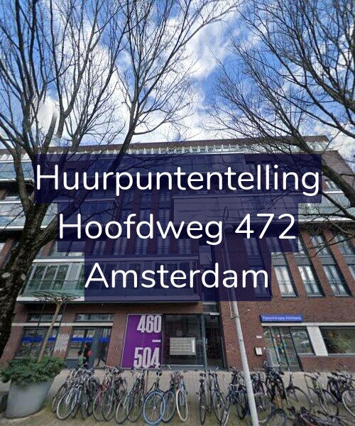 Foto gevel Huurpuntentelling voor Hoofdweg 472, Amsterdam