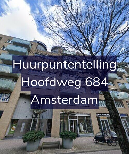 Foto gevel Huurpuntentelling voor Hoofdweg 684, Amsterdam