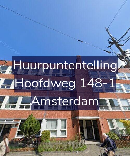 Foto gevel Huurpuntentelling voor Hoofdweg 148-1, Amsterdam
