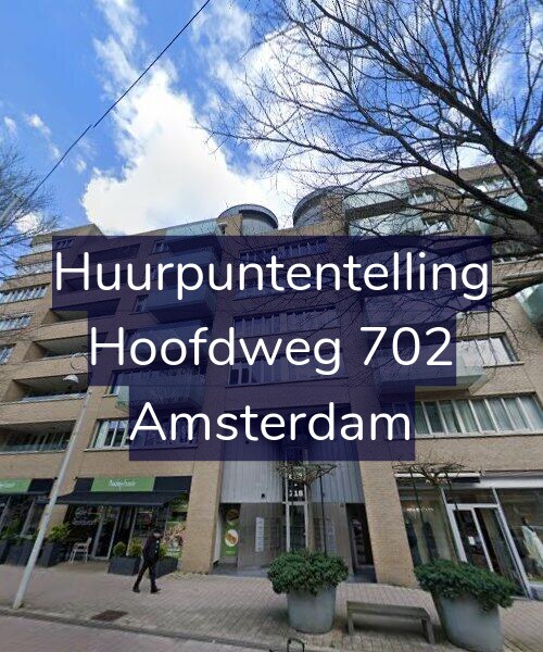 Foto gevel Huurpuntentelling voor Hoofdweg 702, Amsterdam