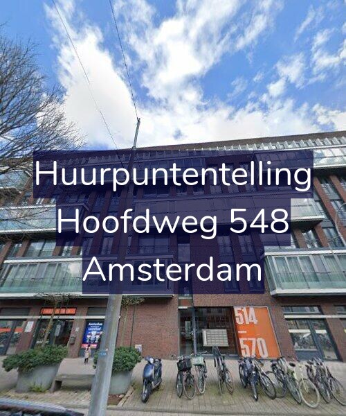 Foto gevel Huurpuntentelling voor Hoofdweg 548, Amsterdam