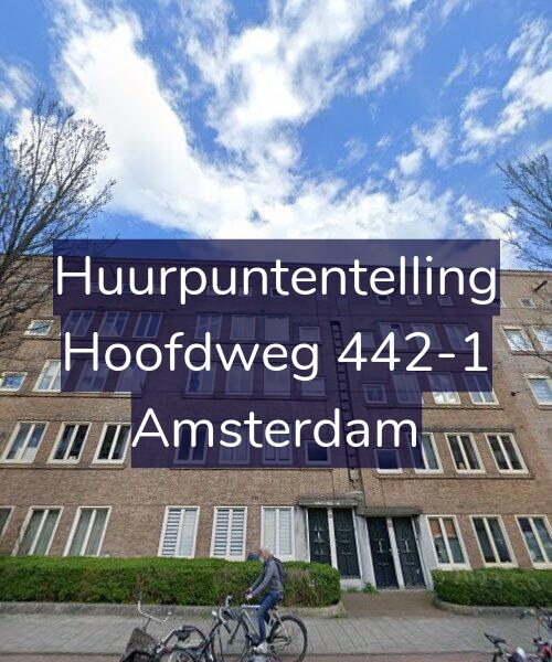 Foto gevel Huurpuntentelling voor Hoofdweg 442-1, Amsterdam