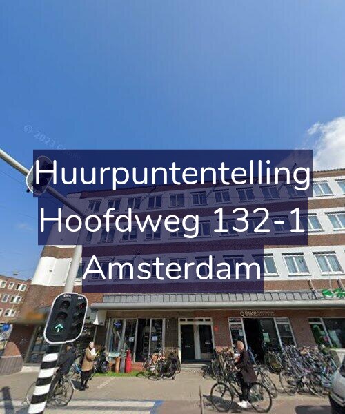 Foto gevel Huurpuntentelling voor Hoofdweg 132-1, Amsterdam