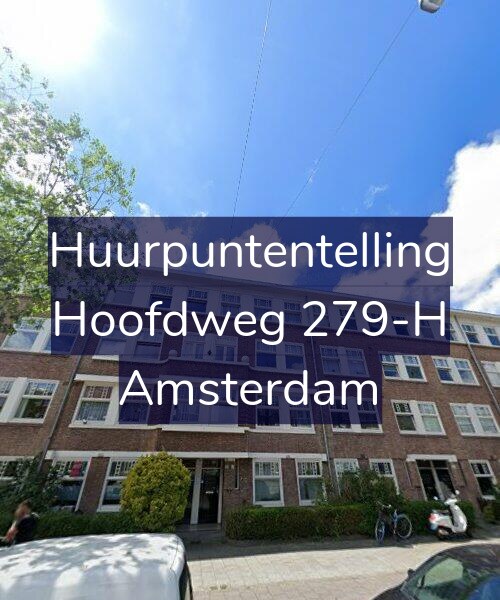 Foto gevel Huurpuntentelling voor Hoofdweg 279-H, Amsterdam