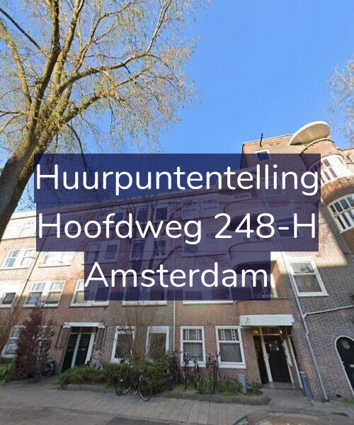 Foto gevel Huurpuntentelling voor Hoofdweg 248-H, Amsterdam