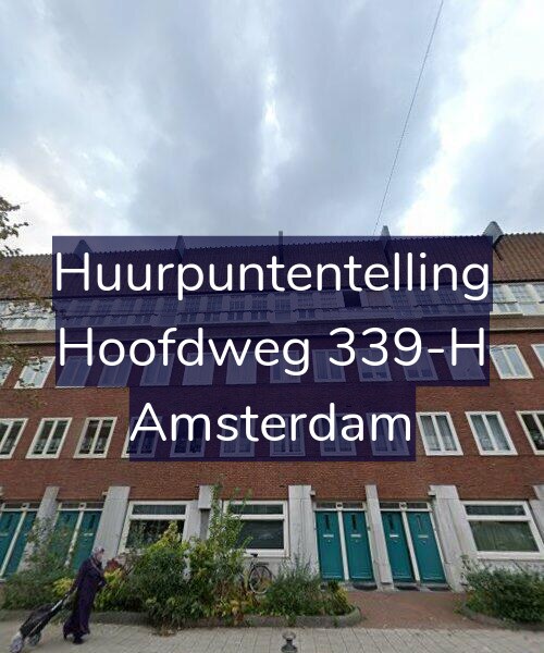 Foto gevel Huurpuntentelling voor Hoofdweg 339-H, Amsterdam