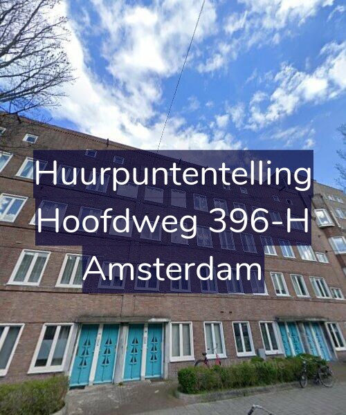 Foto gevel Huurpuntentelling voor Hoofdweg 396-H, Amsterdam