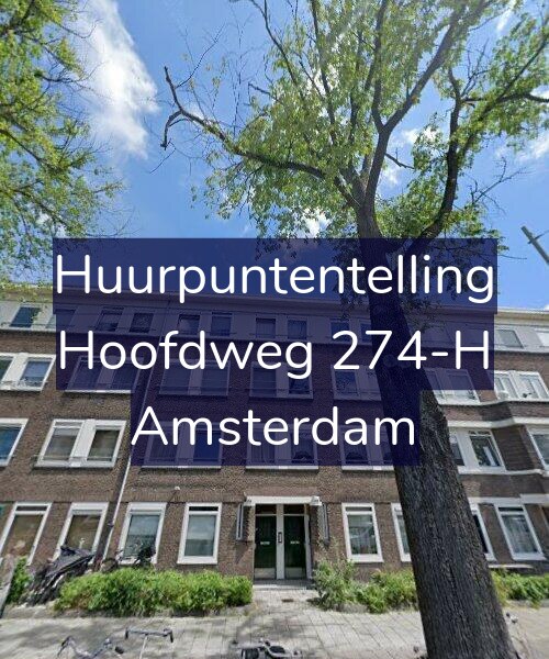 Foto gevel Huurpuntentelling voor Hoofdweg 274-H, Amsterdam