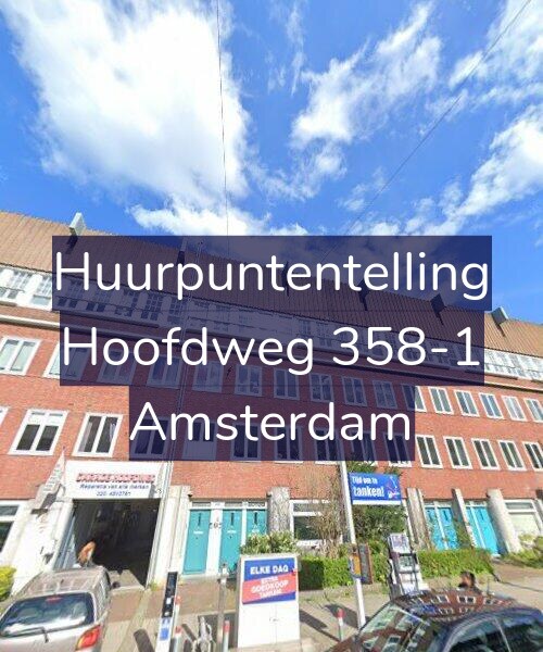 Foto gevel Huurpuntentelling voor Hoofdweg 358-1, Amsterdam