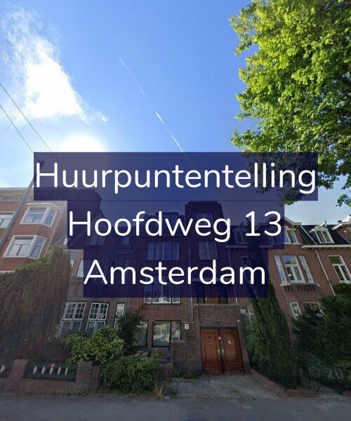 Foto gevel Huurpuntentelling voor Hoofdweg 13, Amsterdam