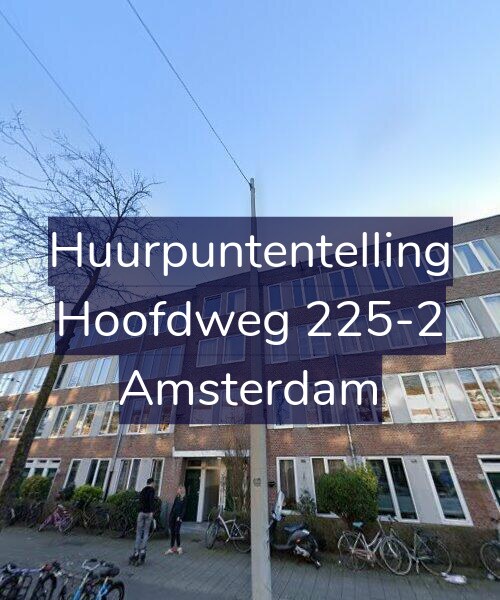 Foto gevel Huurpuntentelling voor Hoofdweg 225-2, Amsterdam