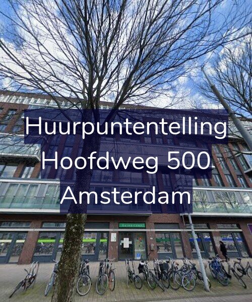 Foto gevel Huurpuntentelling voor Hoofdweg 500, Amsterdam