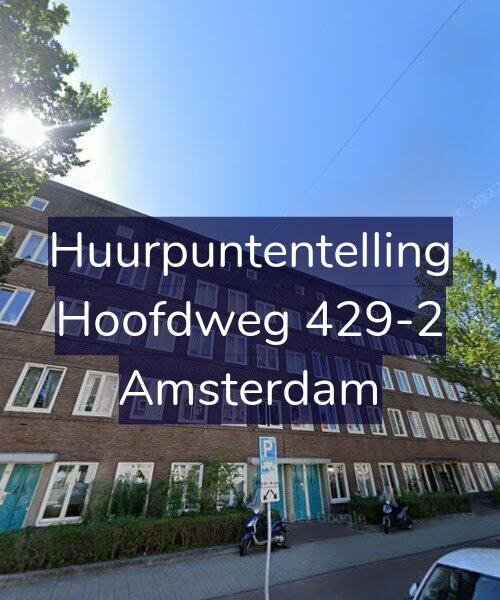 Foto gevel Huurpuntentelling voor Hoofdweg 429-2, Amsterdam