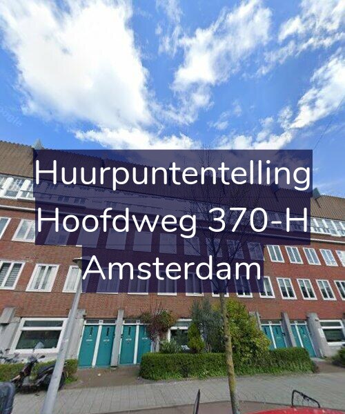 Foto gevel Huurpuntentelling voor Hoofdweg 370-H, Amsterdam