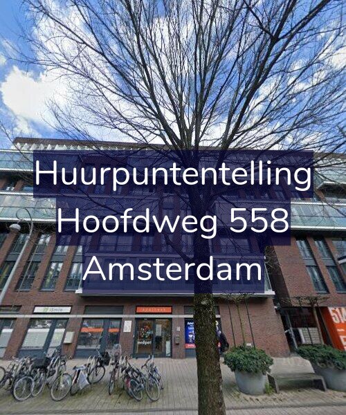 Foto gevel Huurpuntentelling voor Hoofdweg 558, Amsterdam