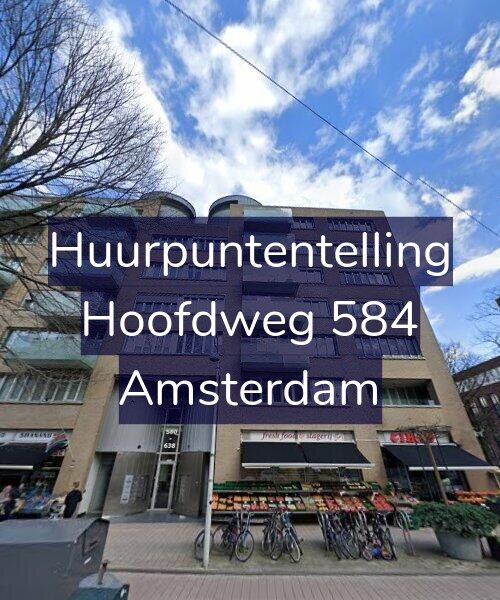 Foto gevel Huurpuntentelling voor Hoofdweg 584, Amsterdam