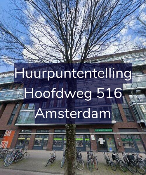 Foto gevel Huurpuntentelling voor Hoofdweg 516, Amsterdam