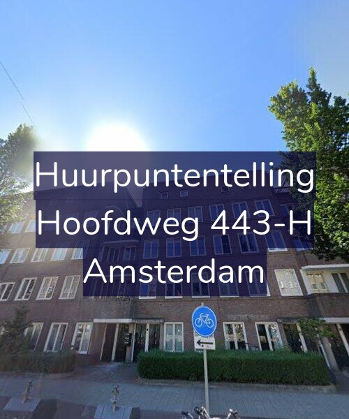 Foto gevel Huurpuntentelling voor Hoofdweg 443-H, Amsterdam