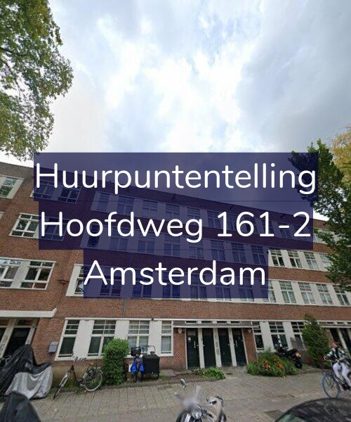 Foto gevel Huurpuntentelling voor Hoofdweg 161-2, Amsterdam