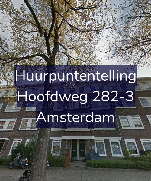 Foto gevel Huurpuntentelling voor Hoofdweg 282-3, Amsterdam