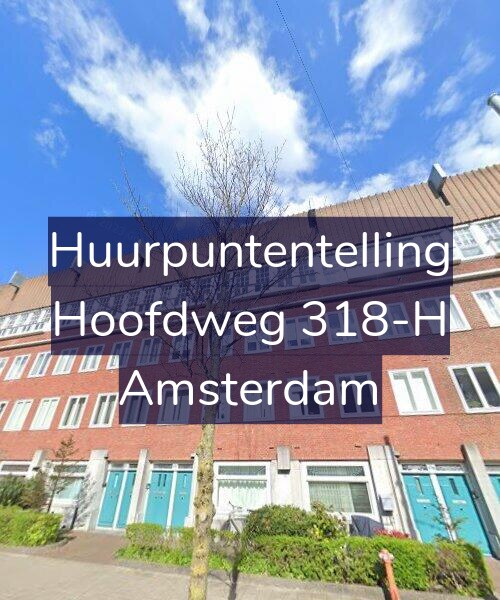 Foto gevel Huurpuntentelling voor Hoofdweg 318-H, Amsterdam
