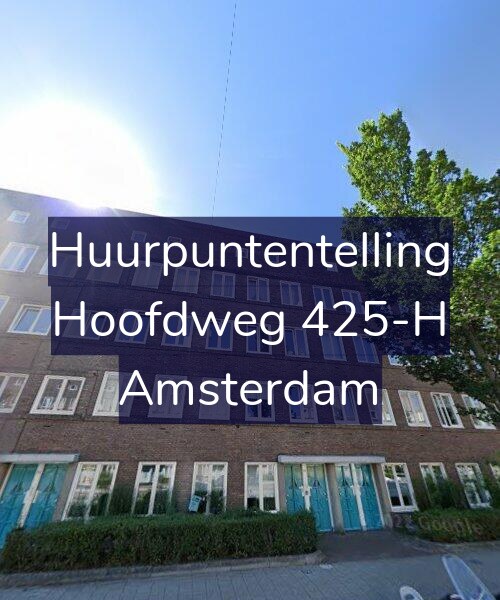 Foto gevel Huurpuntentelling voor Hoofdweg 425-H, Amsterdam