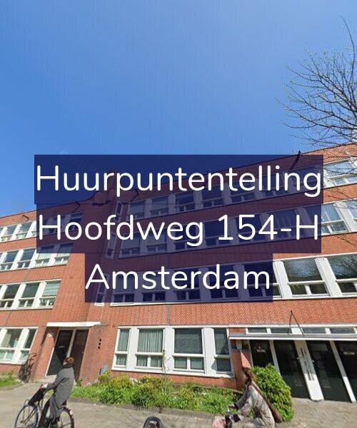 Foto gevel Huurpuntentelling voor Hoofdweg 154-H, Amsterdam