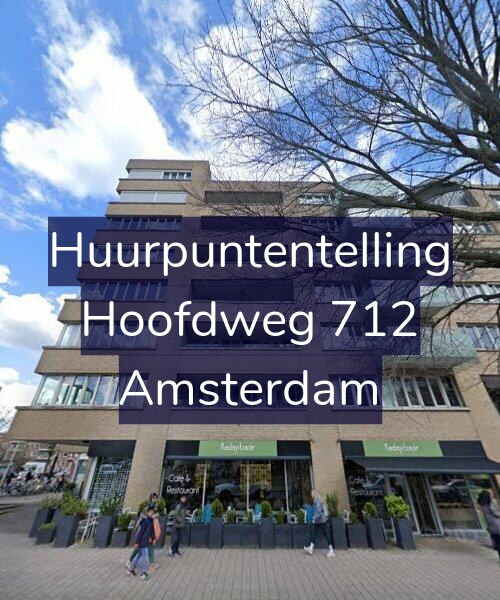 Foto gevel Huurpuntentelling voor Hoofdweg 712, Amsterdam