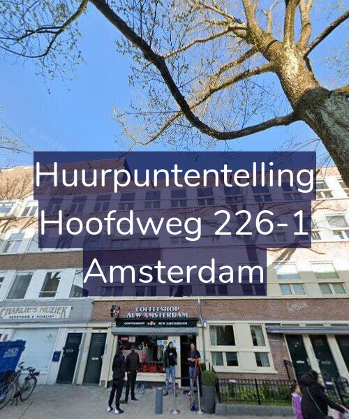 Foto gevel Huurpuntentelling voor Hoofdweg 226-1, Amsterdam