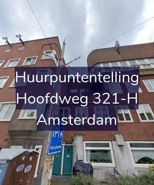 Foto gevel Huurpuntentelling voor Hoofdweg 321-H, Amsterdam
