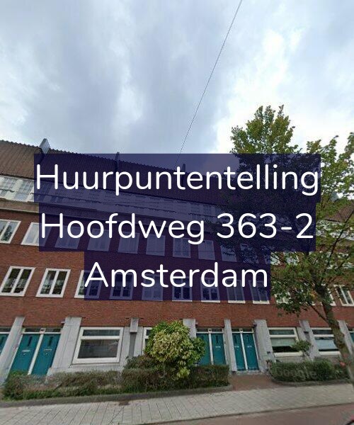 Foto gevel Huurpuntentelling voor Hoofdweg 363-2, Amsterdam